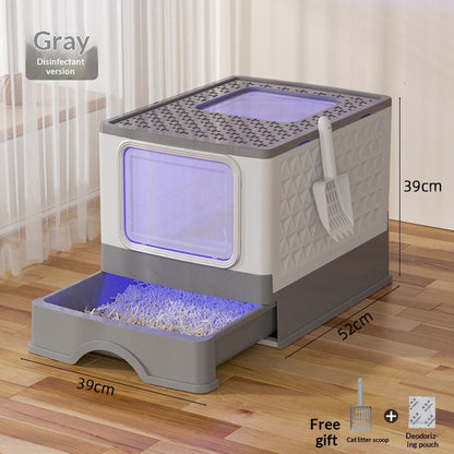 Foldable Cat Litter Box