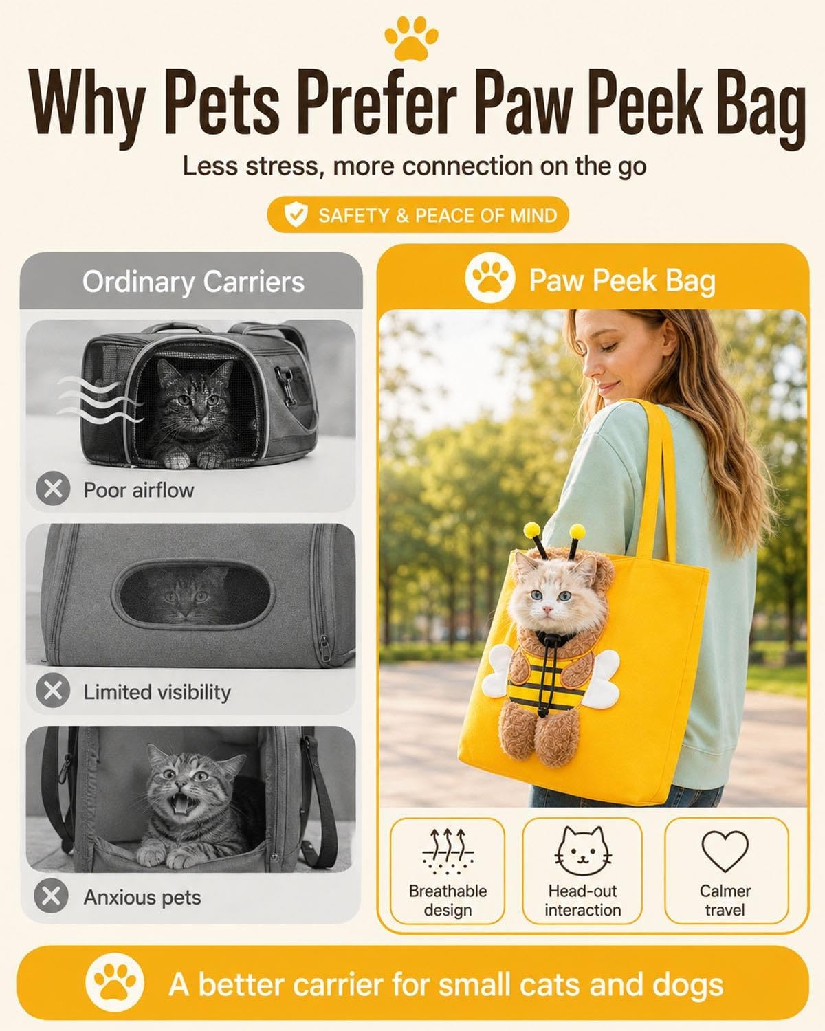 Paw Peek Bag