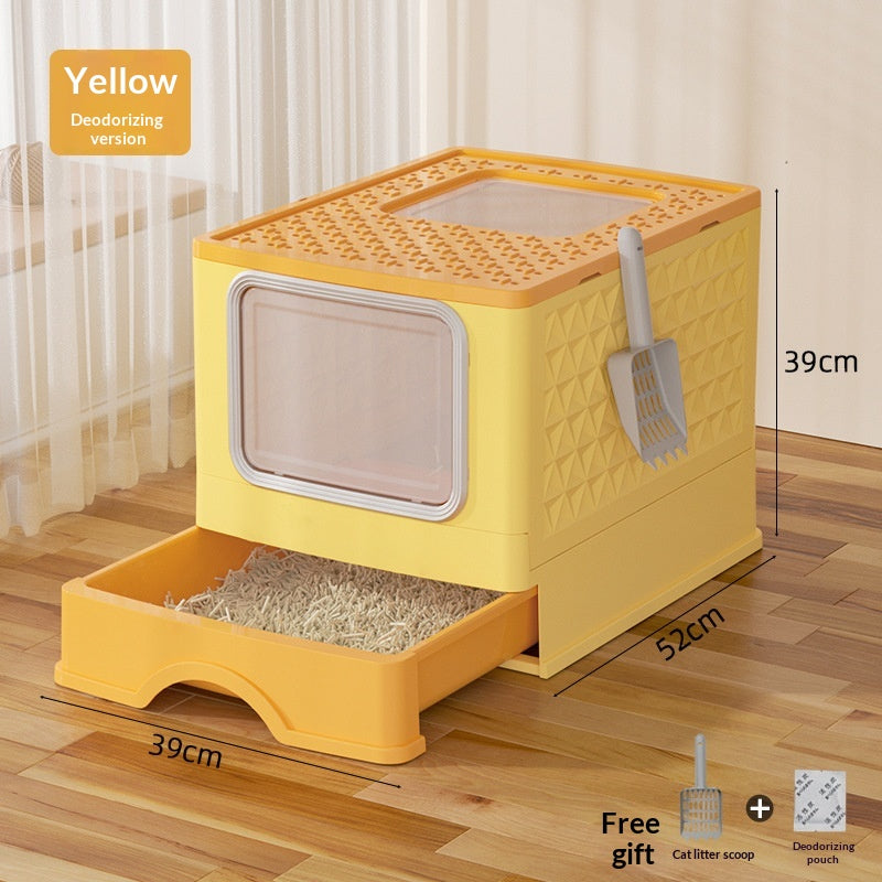 Foldable Cat Litter Box