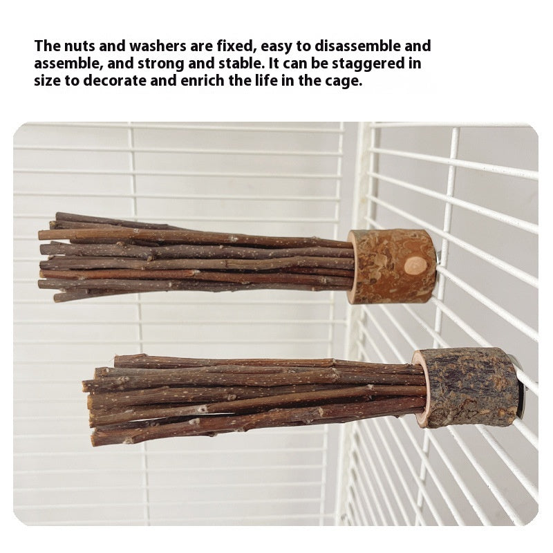 Hamster Natural Log Toy