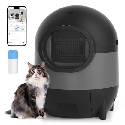 Self-Cleaning Cat Litter Box