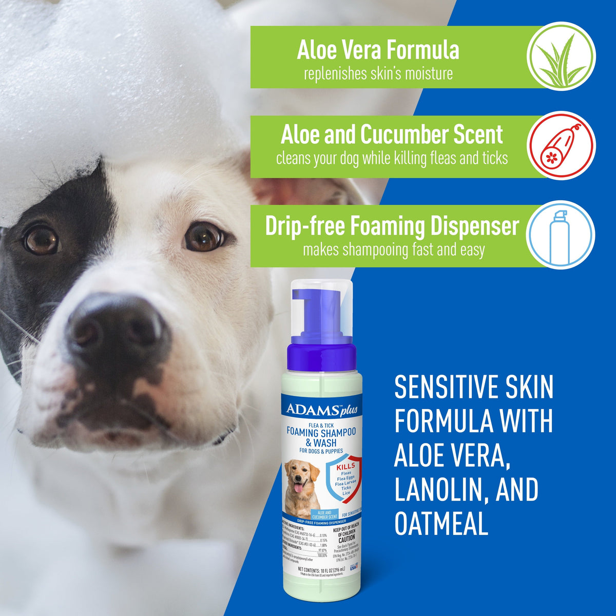 Flea & Tick Foaming Shampoo