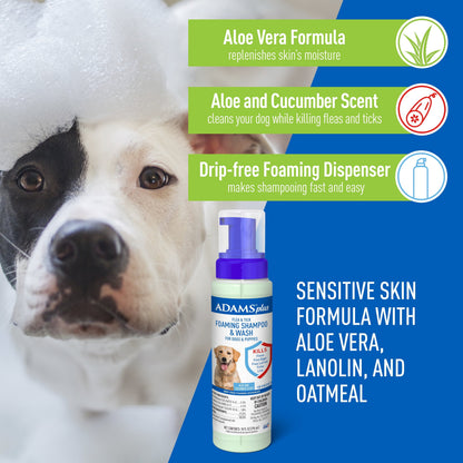 Flea & Tick Foaming Shampoo