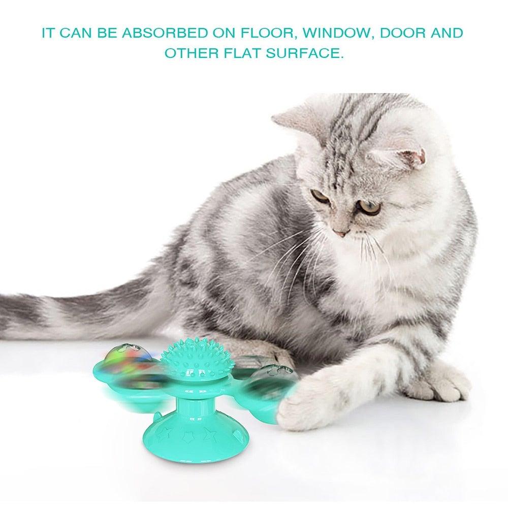 Cat Windmill Toy