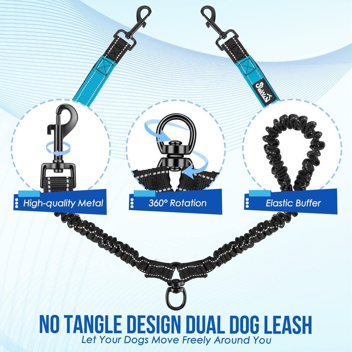 Double Dog Leash