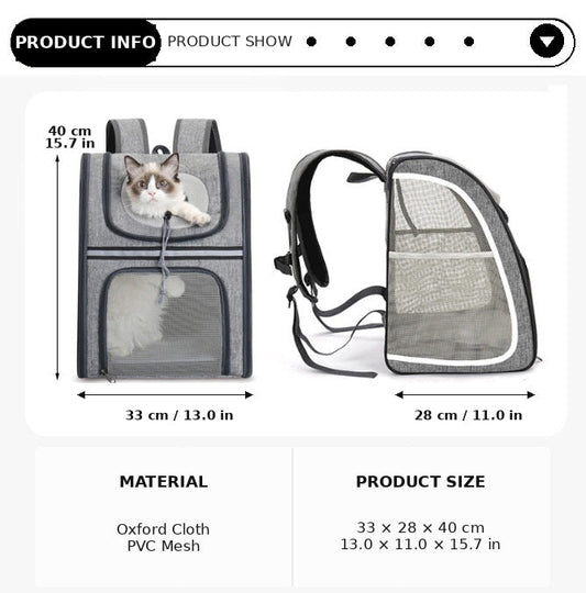 Cat Backpack Carrier