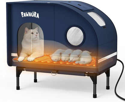 Heated Outdoor Cat House