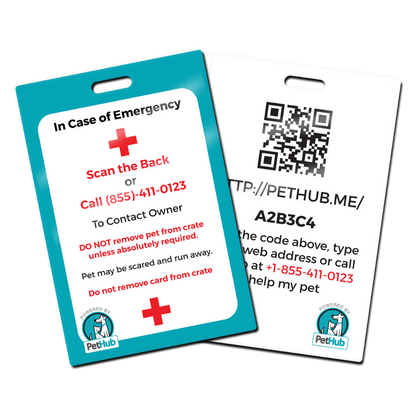 QR Pet Identification Card