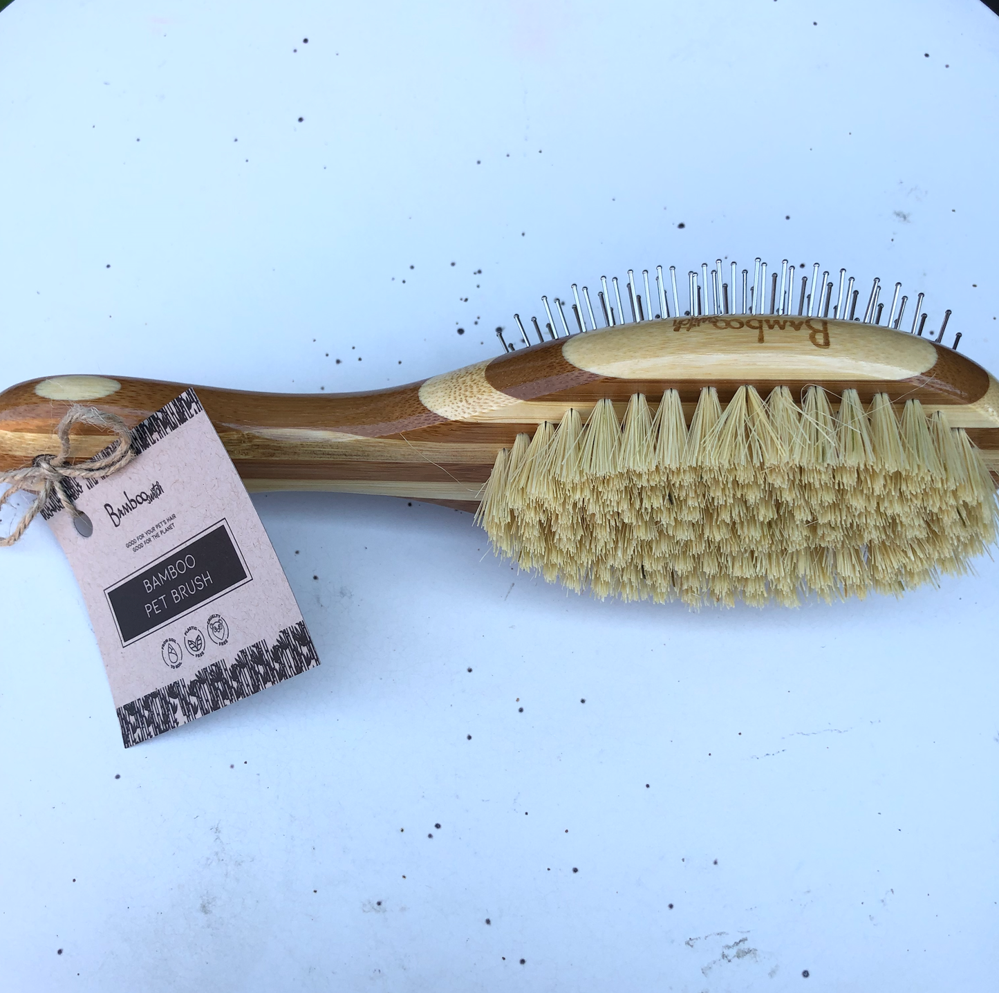 Bamboo Pet Grooming Brush