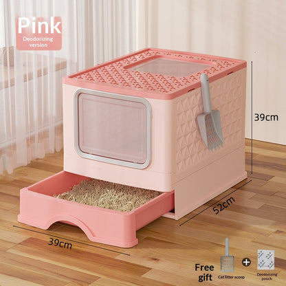 Foldable Cat Litter Box