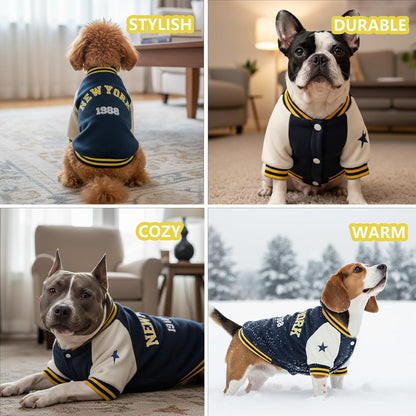 Warm Dog Varsity Jacket