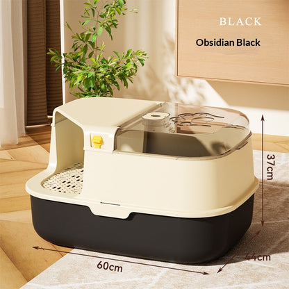 Enclosed Cat Litter Box