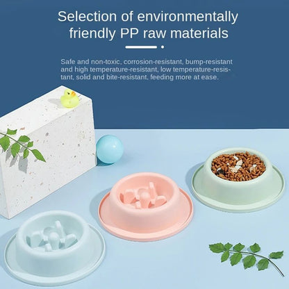 Pet Slow Eating Bowls