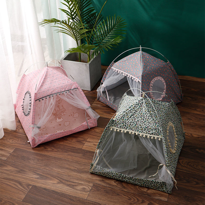 Calming Pet Tent Bed