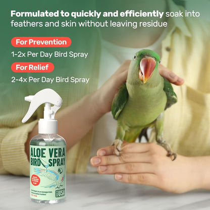 Aloe Vera Bird Spray
