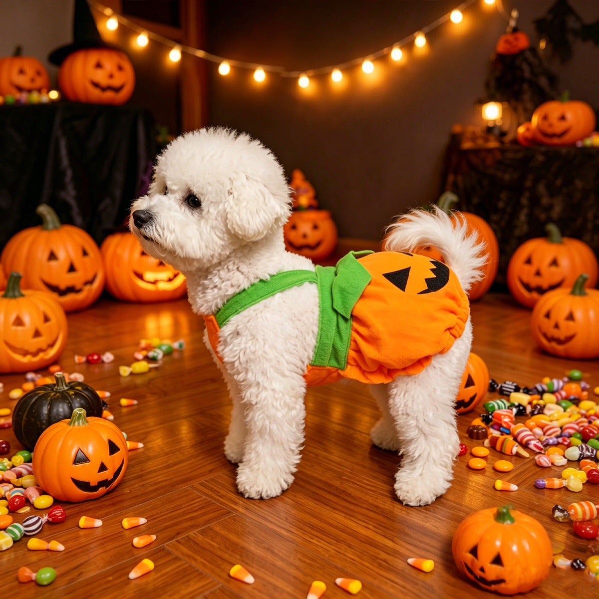 Pumpkin Pet Costume