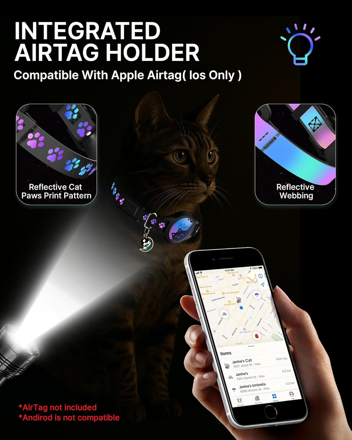 AirTag Cat Collars
