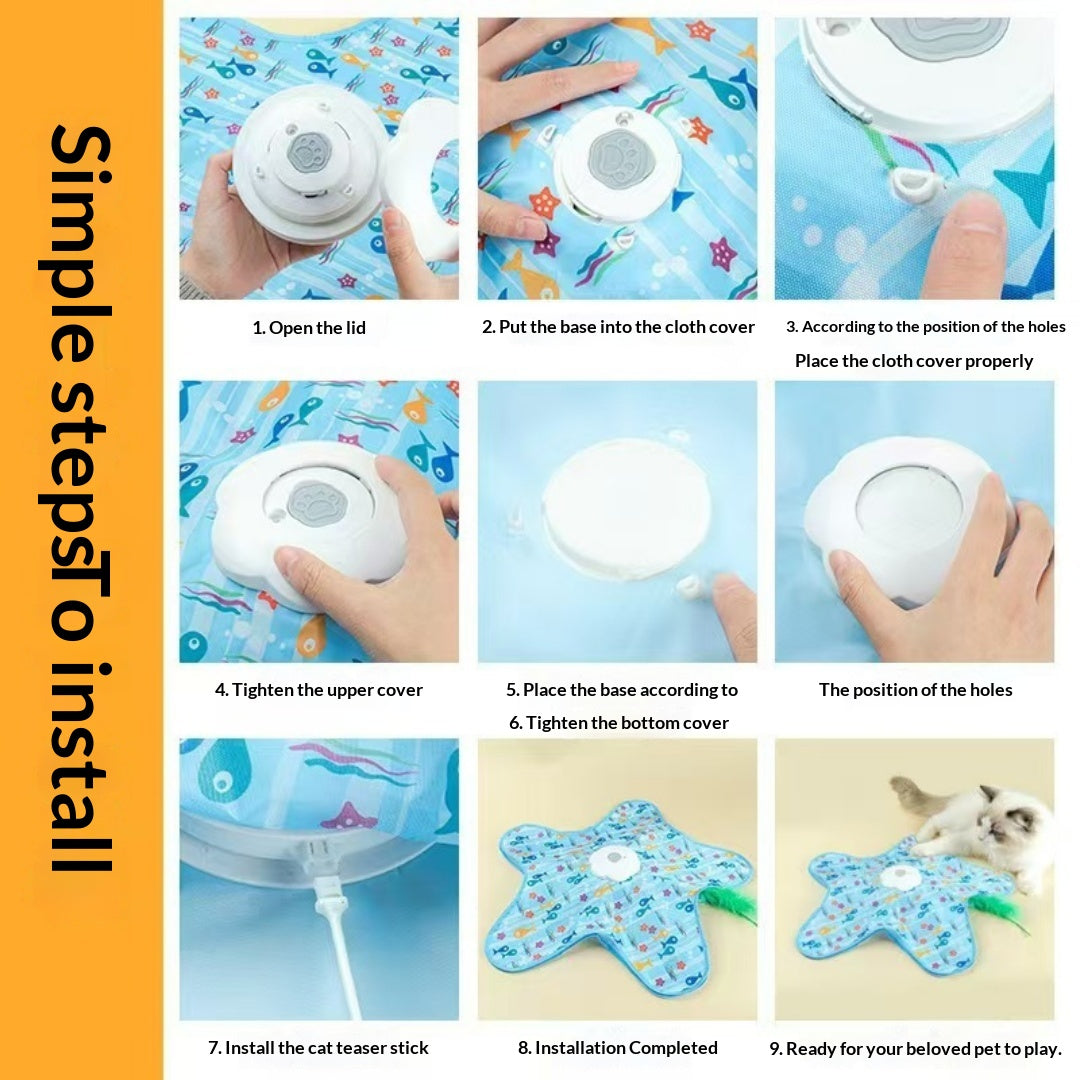 Rotating Interactive Pet Toy