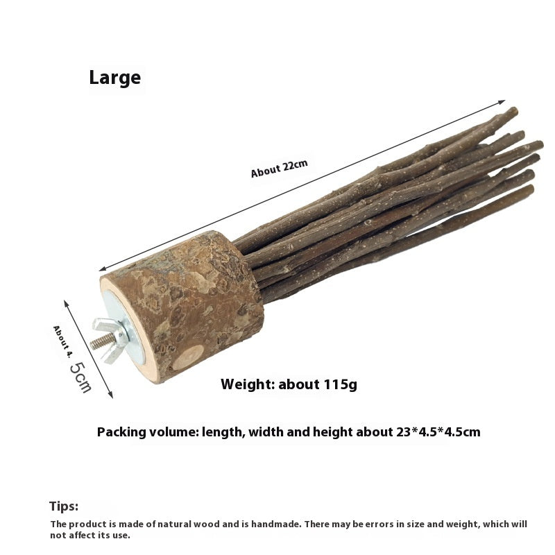 Hamster Natural Log Toy