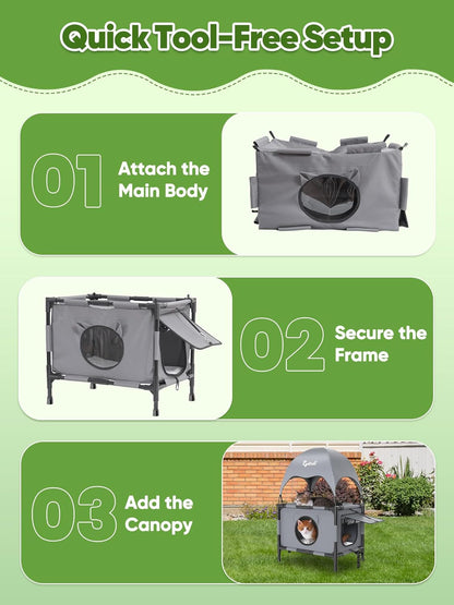 Outdoor Cat House