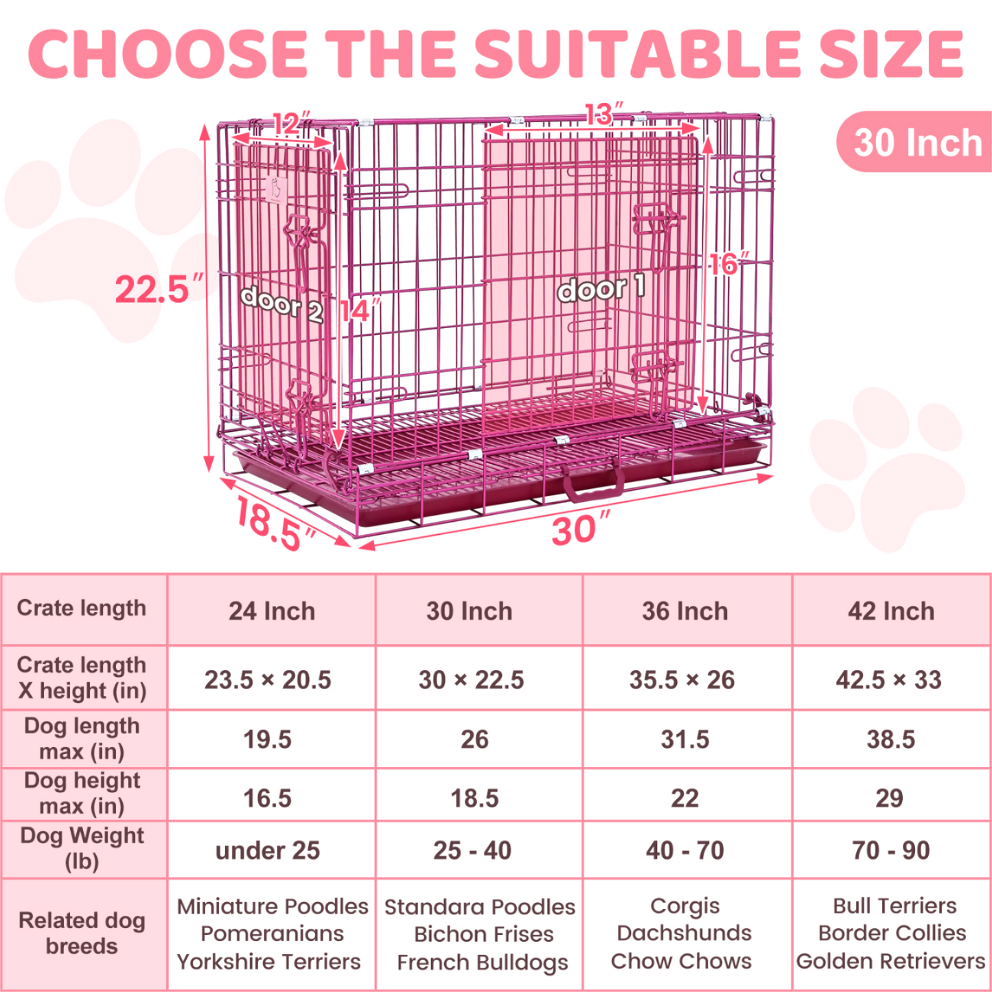 Collapsible Dog Crate