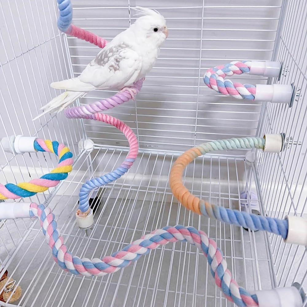 Bird Rope Perch Stand