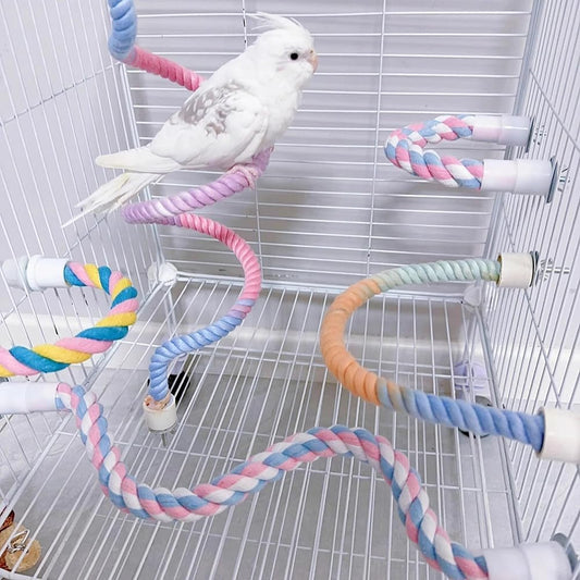 Bird Rope Perch Stand
