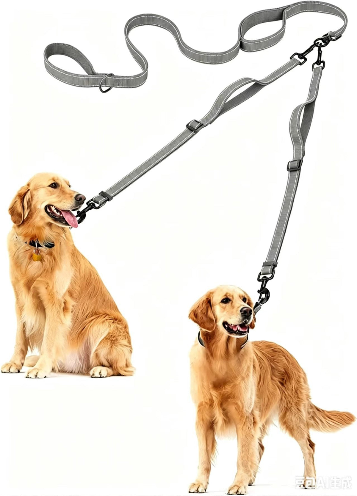Double Leash Nylon