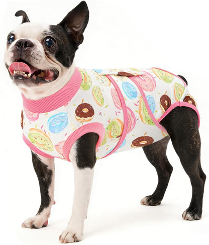 Dog Recovery Suit — Post-Surgery Coverage for Male & Female Dogs, Soft & Stretchy (XS–2XL)