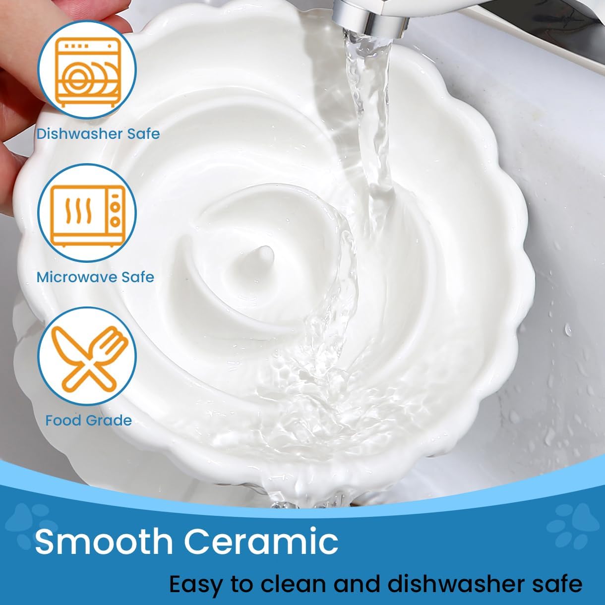 Ceramic Slow Feed Dish