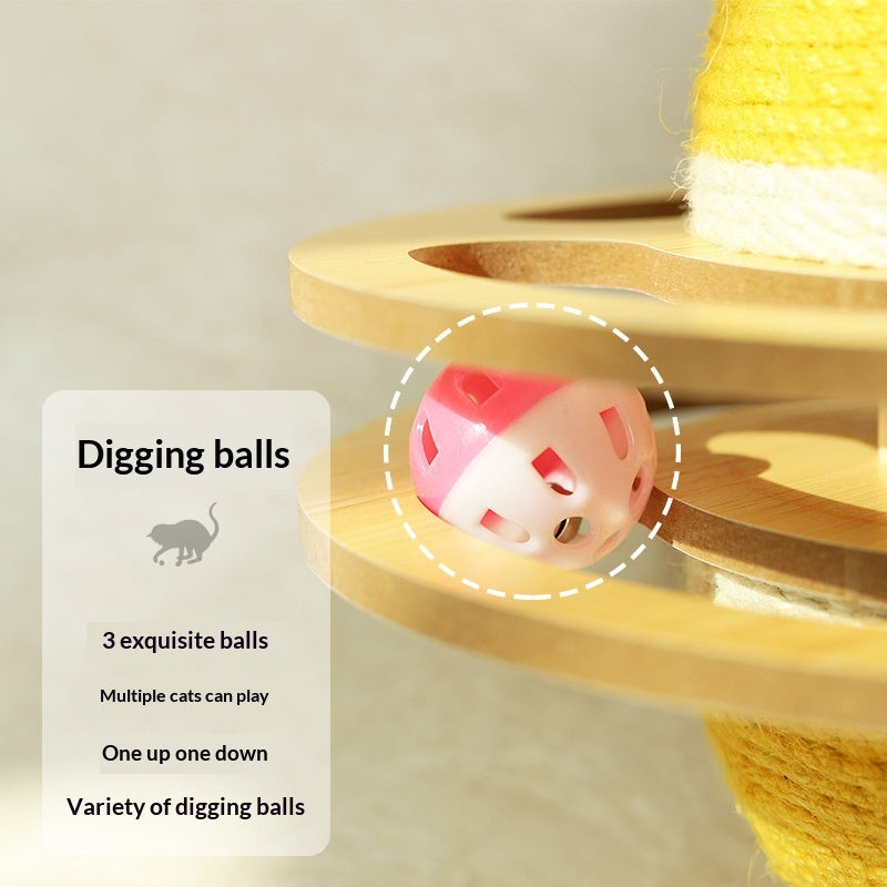 Cat Toy Scratching Ball