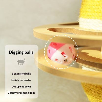 Cat Toy Scratching Ball