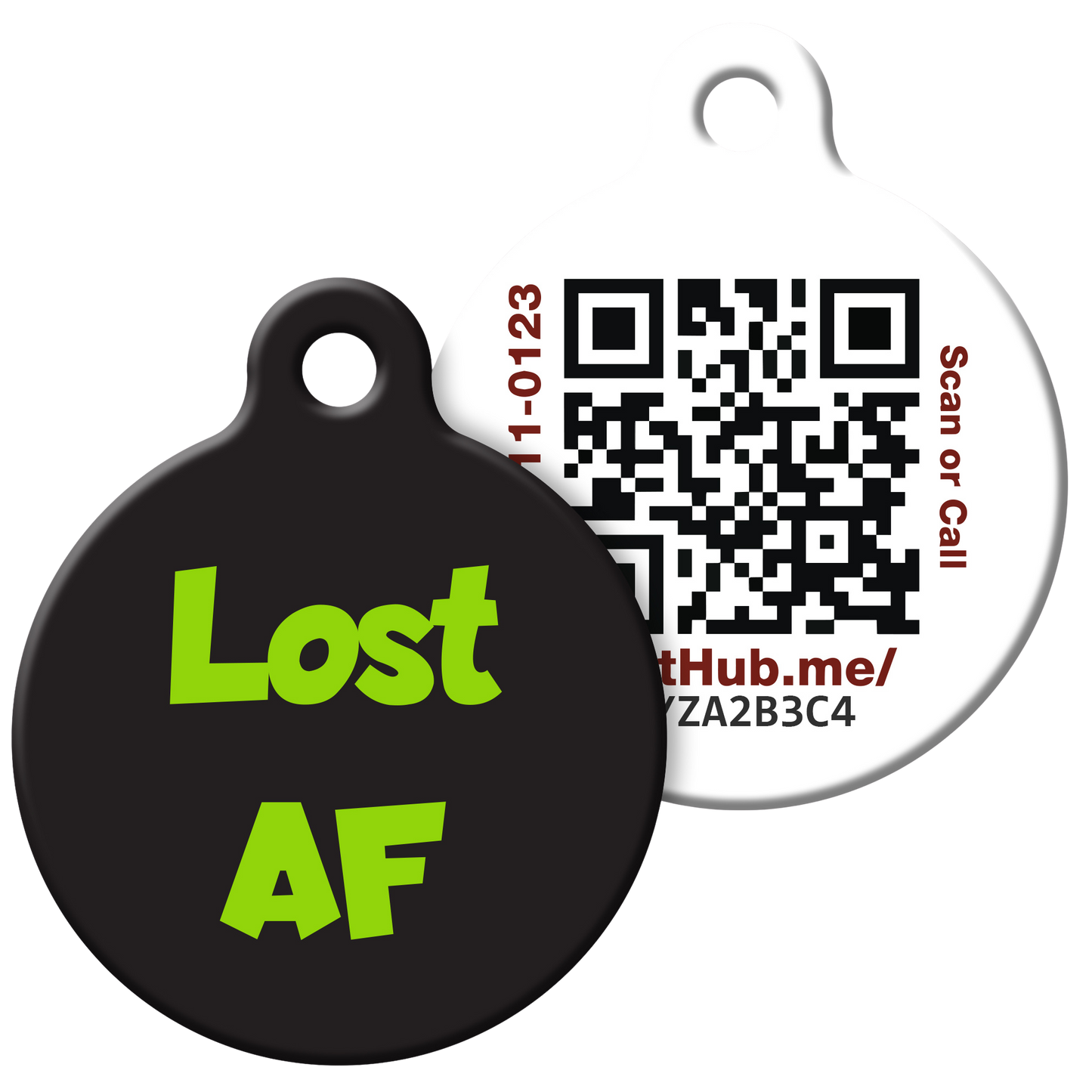 QR ID Pet Tag