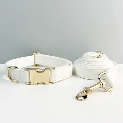 White Leather Set