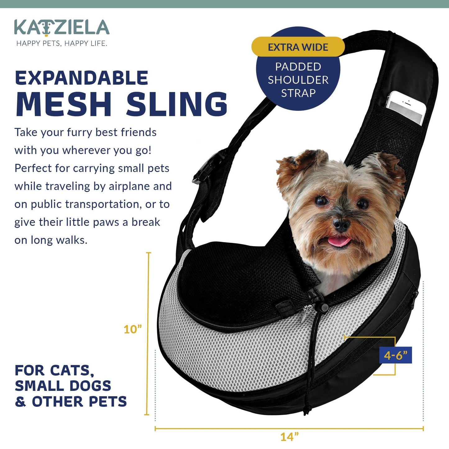 Expandable Sling Bag