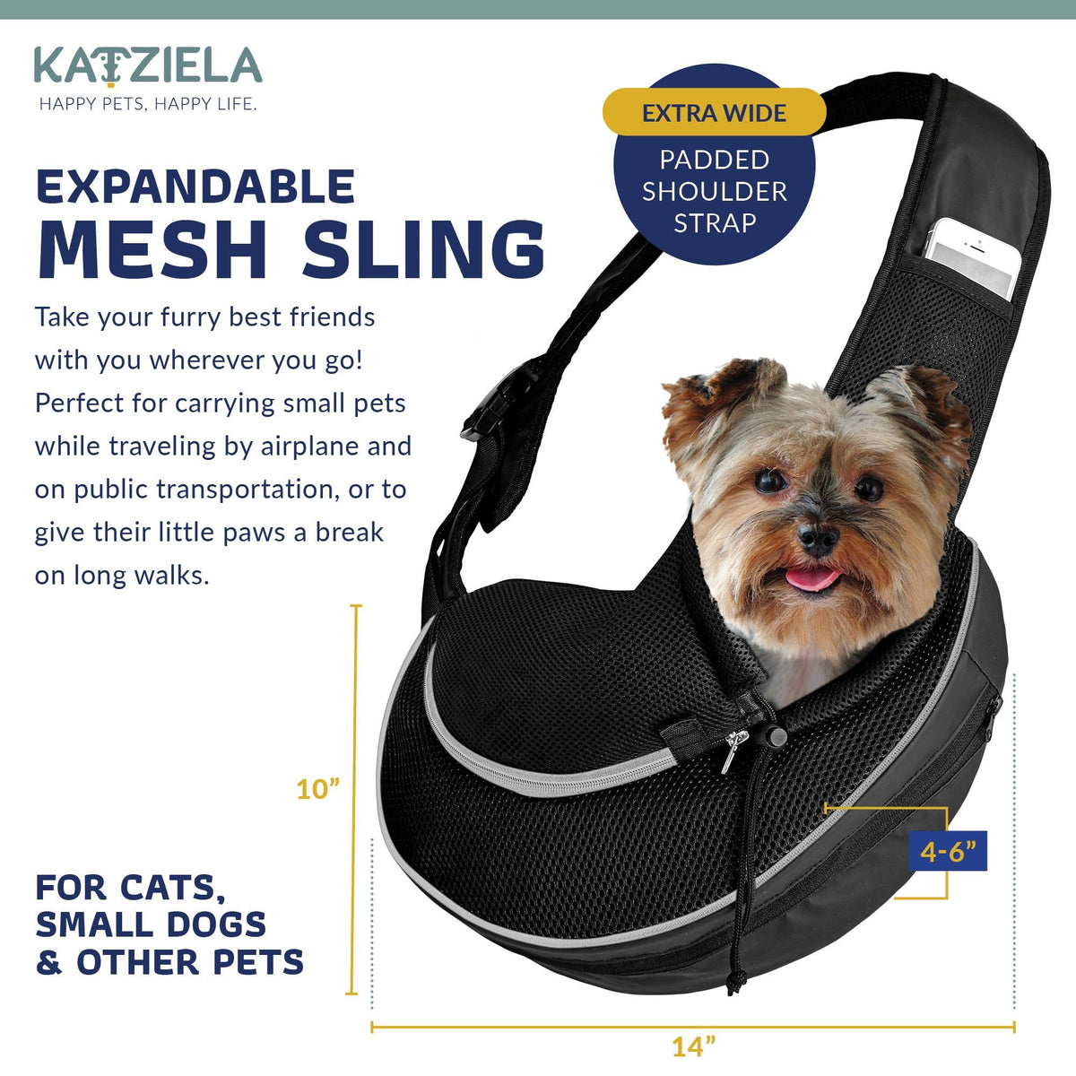 Expandable Sling Bag