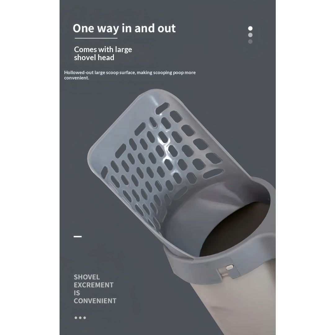 Integrated Cat Litter Scoop