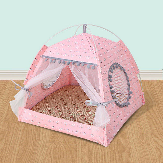 Calming Pet Tent Bed