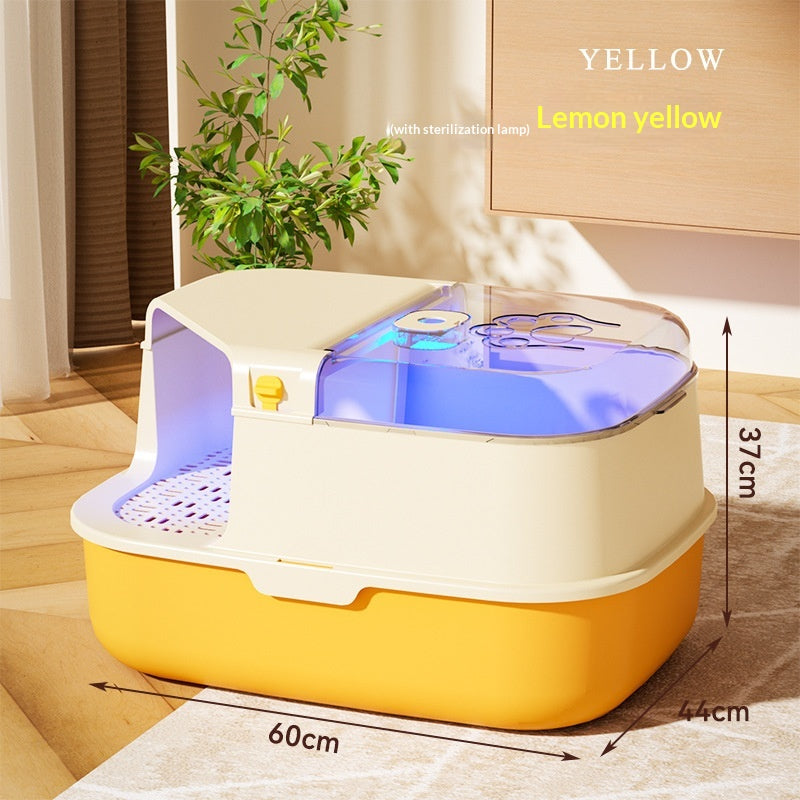 Enclosed Cat Litter Box