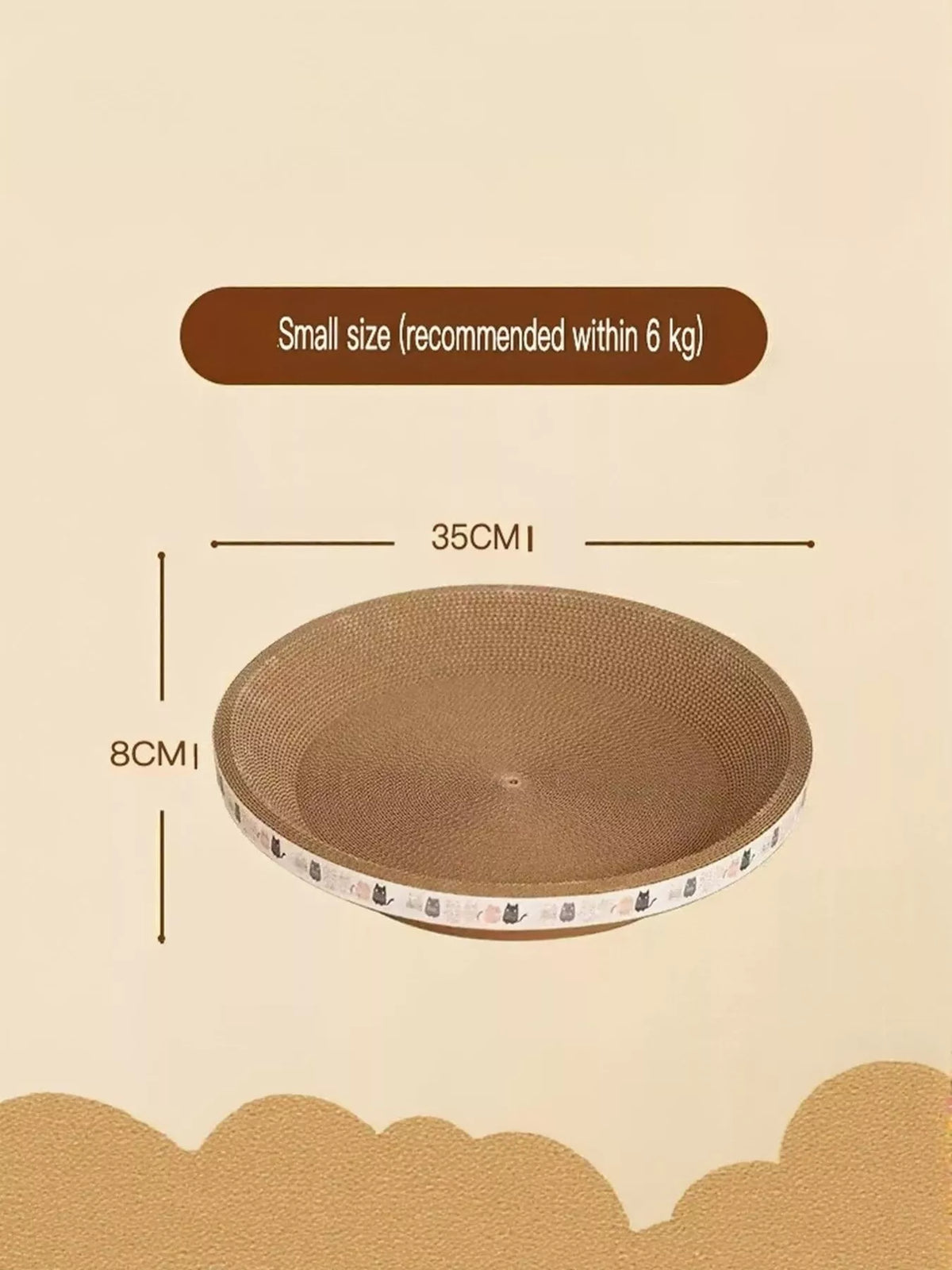 Cat Scratching Bed