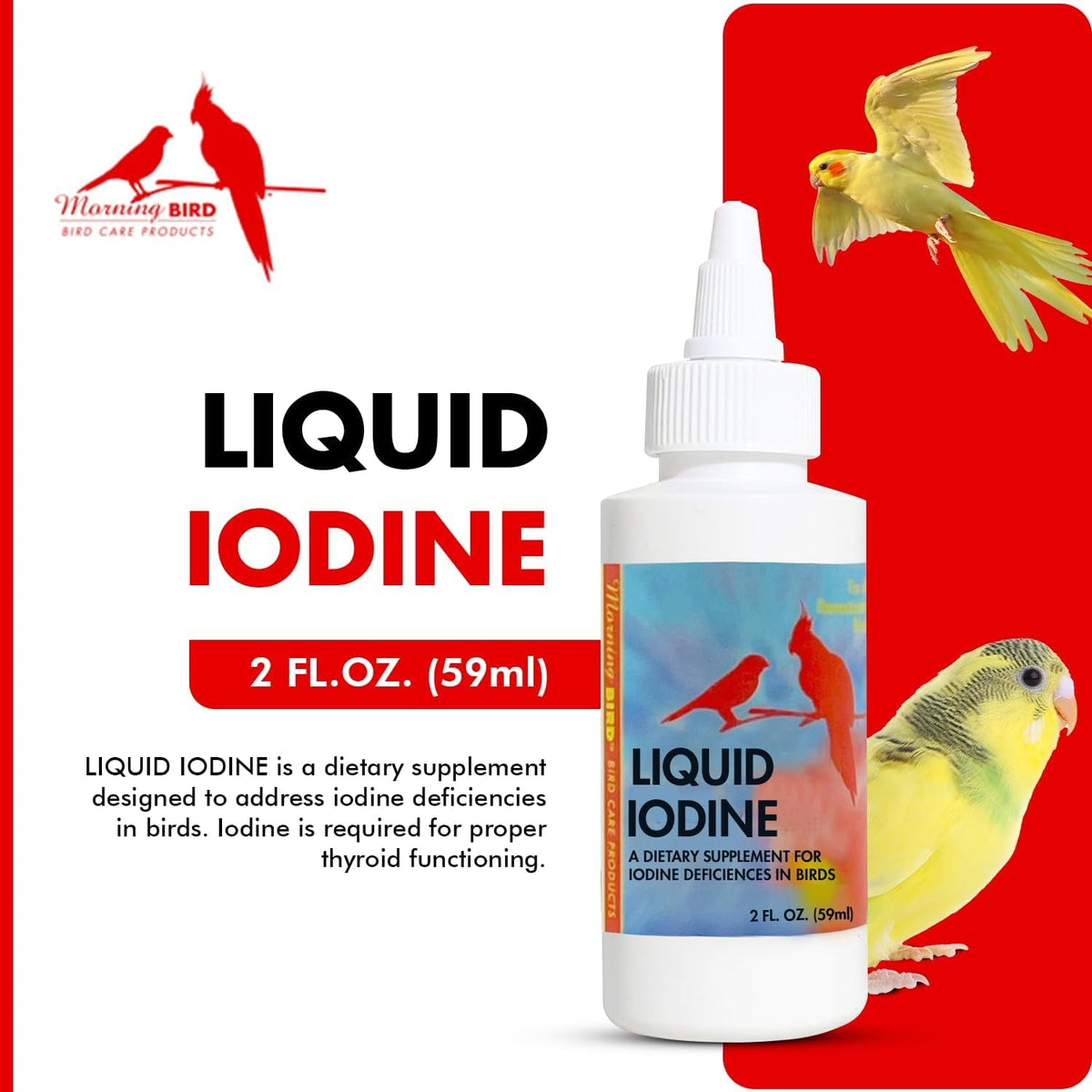 Liquid Iodine Supplement for Birds