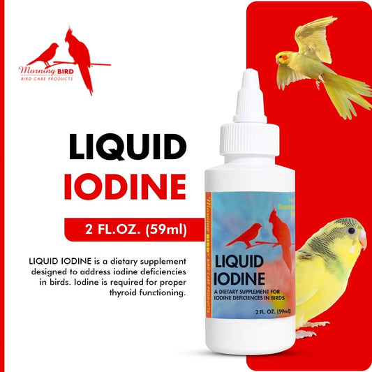 Liquid Iodine Supplement for Birds