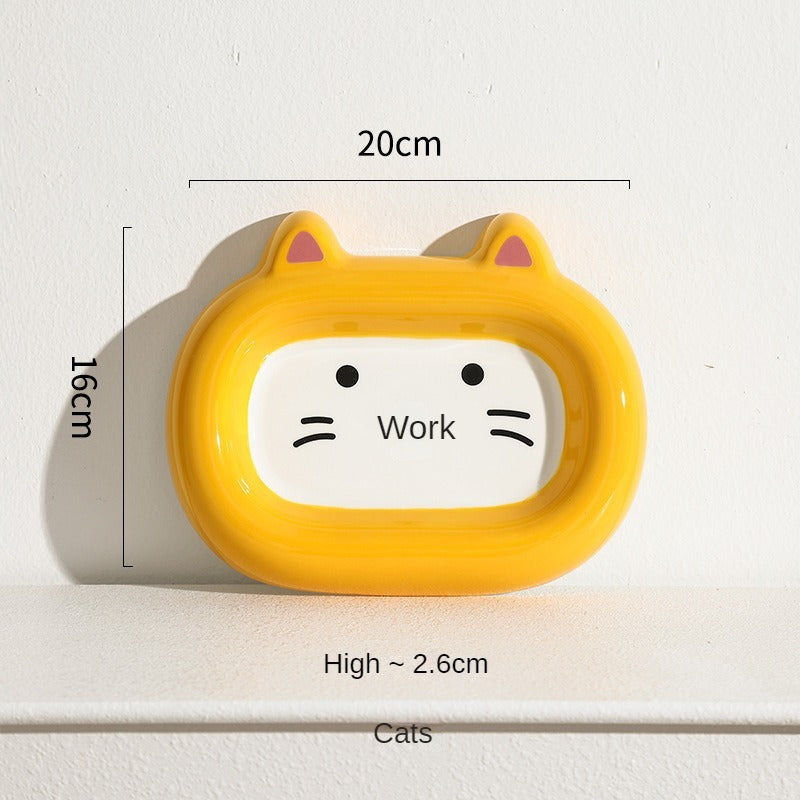 Ceramic Cat Bowl