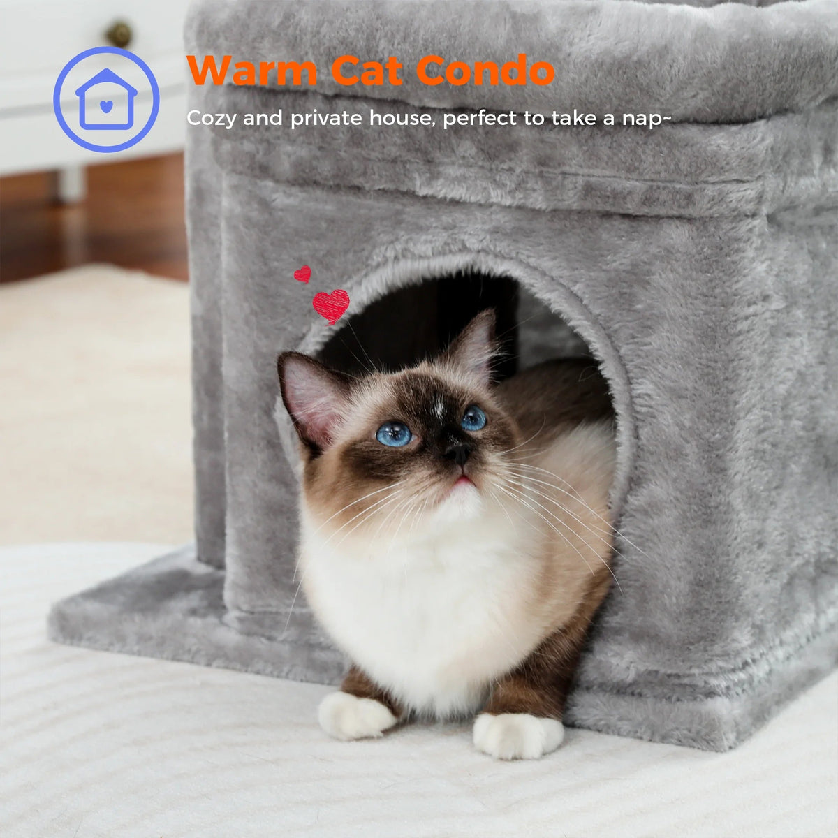 Gray Cat Tree