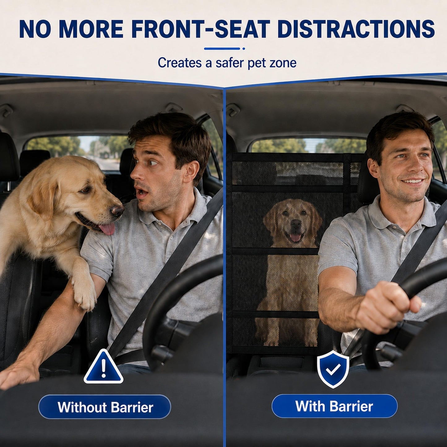 Dog Car Barrier