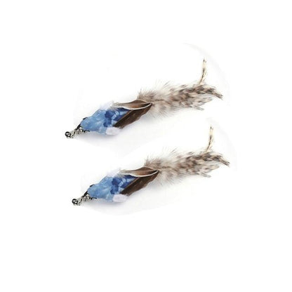 Feather Bird  Stick Toy