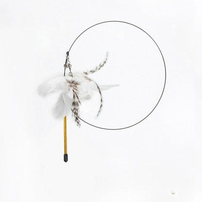 Feather Bird  Stick Toy