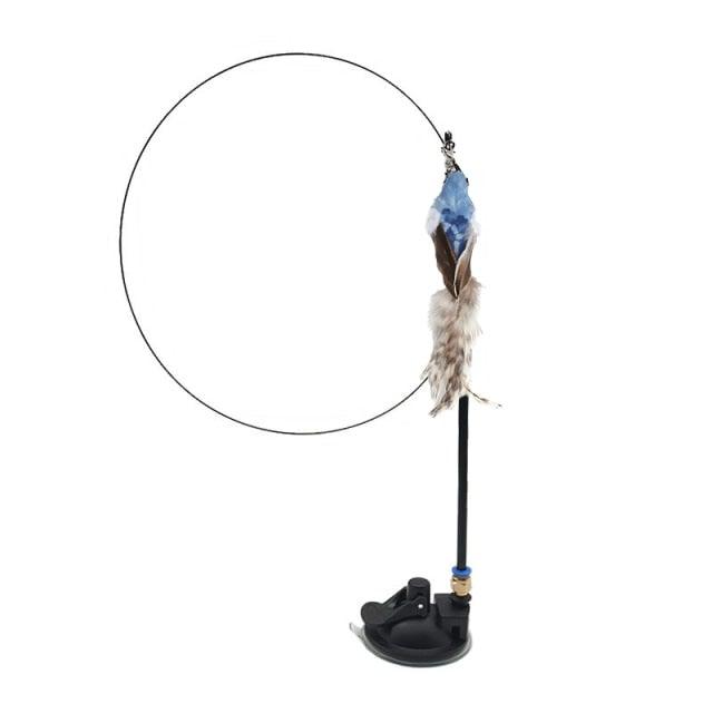 Feather Bird  Stick Toy