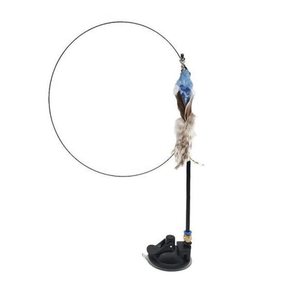 Feather Bird  Stick Toy