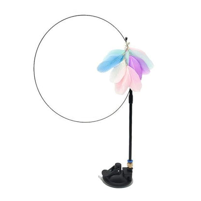 Feather Bird  Stick Toy